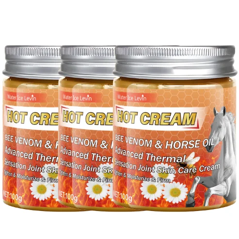Advanced Thermal Bee Venom & Horse Oil Heiße Creme für Gelenkhautpflege, Straffung, Befeuchtung und Straffung.