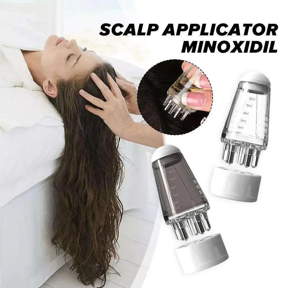 Scalp Applicator Liquid Comb Portable Mini Massage Essential Comb Tools Liquid Hair Massager Anti Guiding Scalp Oil Loss Ca P9b0