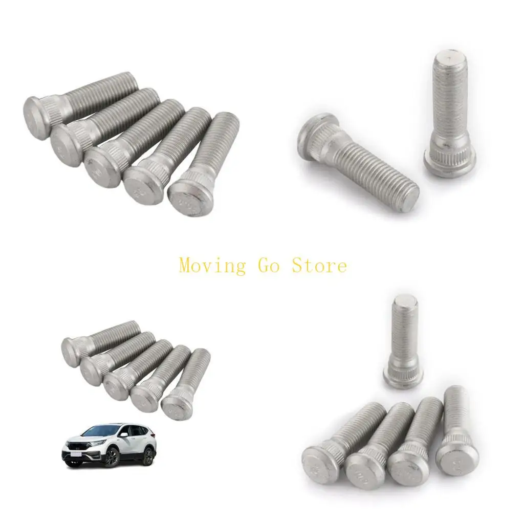 

B5XD 5pcs Замена колесных шпильков Стальные болты 90942-02049
