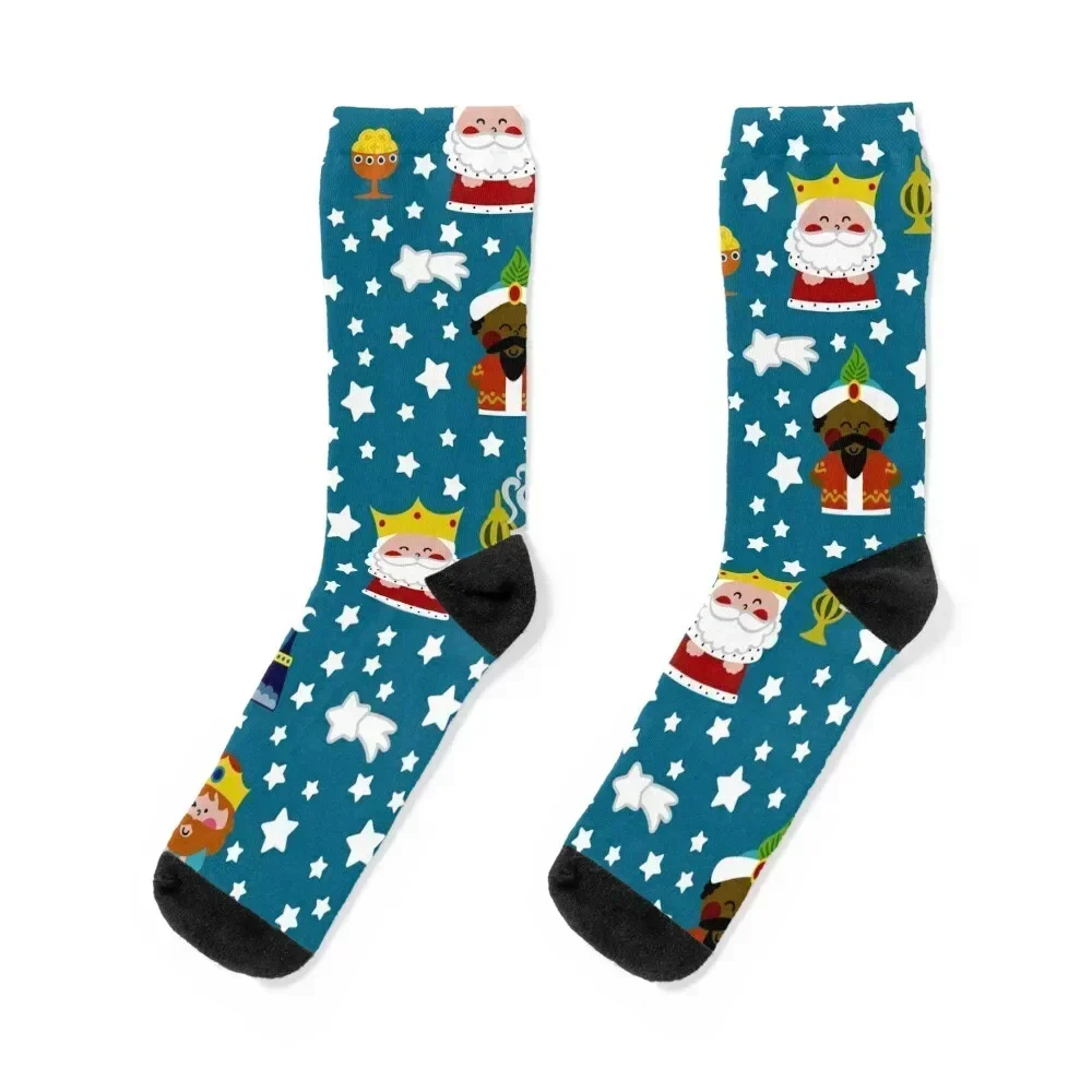 

Three Wise Men Socks hiphop happy custom Sports Ladies Socks Men's