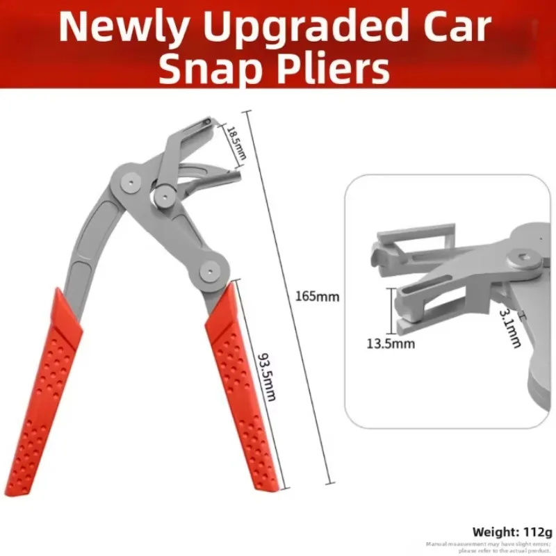 Multi-Purpose Car Clip Pliers Damage-Free Disassembly Plastic Rubber Fastener Rivet Remover Special Auto Repair 2026 Practical - view 3