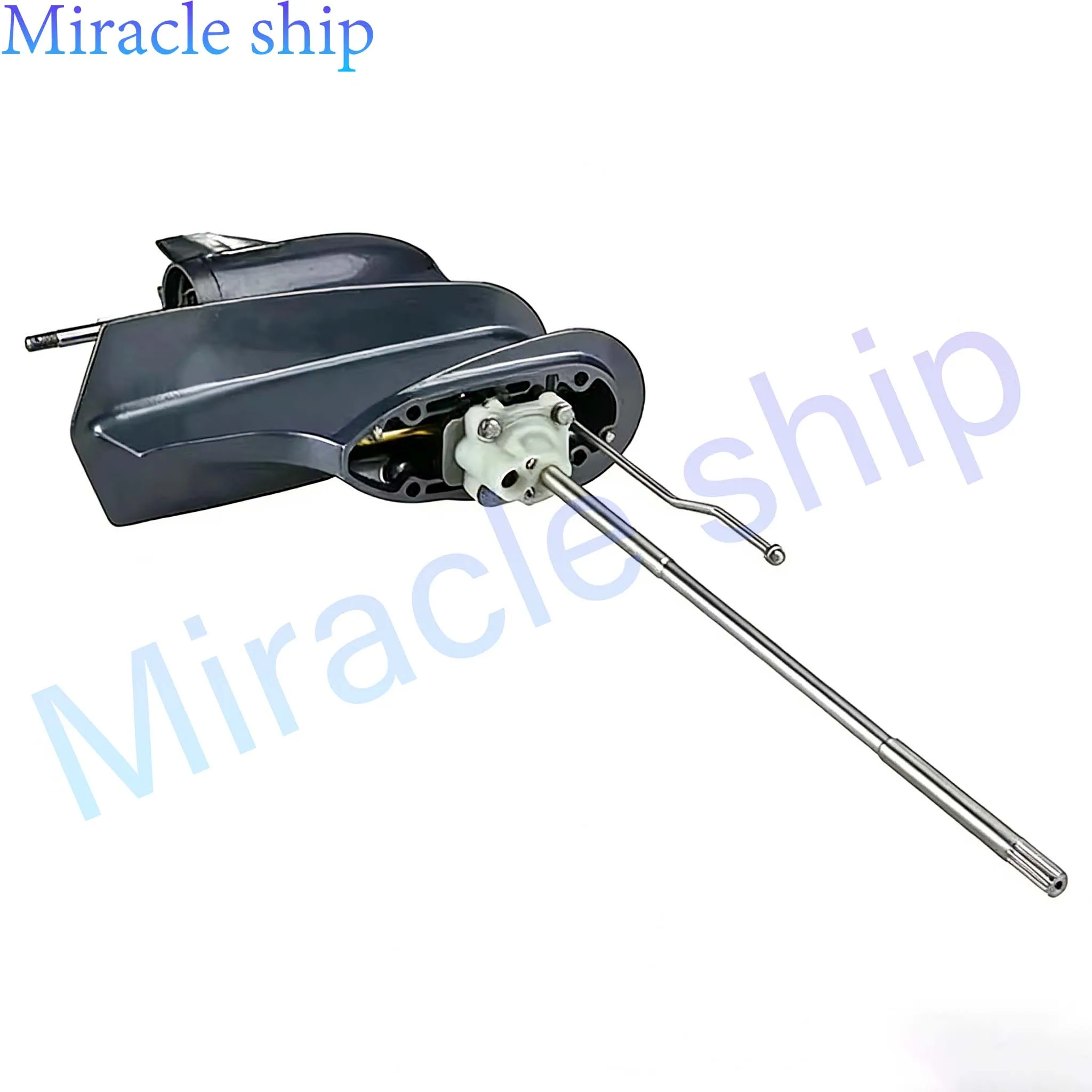 6B4-45300-11-4D (L) Lower Unit Assy for Yamaha Outboard Engine 2storke 9.9HP 15HP 6B4-45300 Boat Motor Replaces Parts