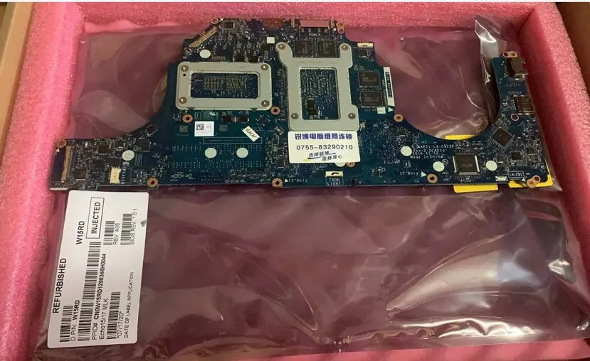 For Dell/Dell 17 R3 Motherboard 15 R2 Motherboard LA-C912P 0W15RD 980m Inventory New Board