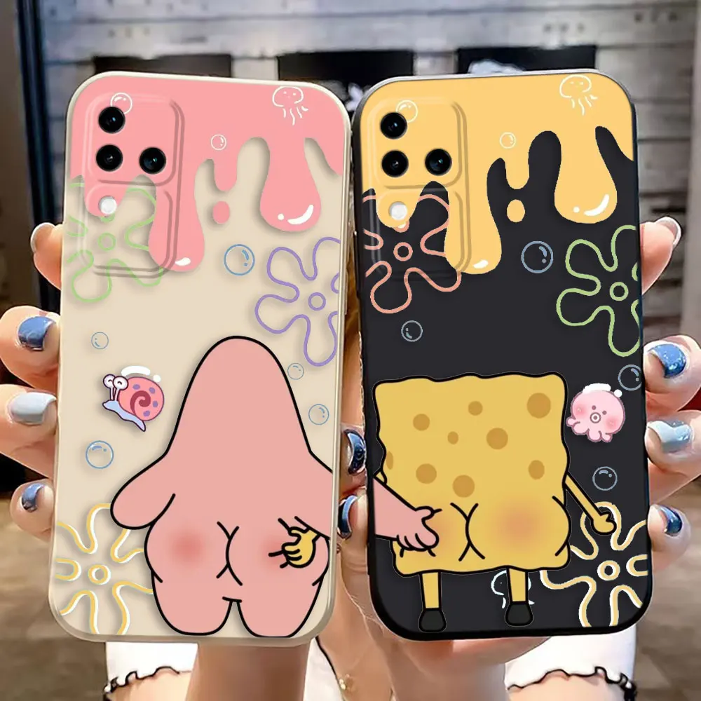 Patrick Star S-SpongeBob Cover Phone Case For VIVO S1 S16 V15 V17 V20 V20ES V21 V23E V25 V27 V27E V29 V29E V30 V30E PRO PV23 5G