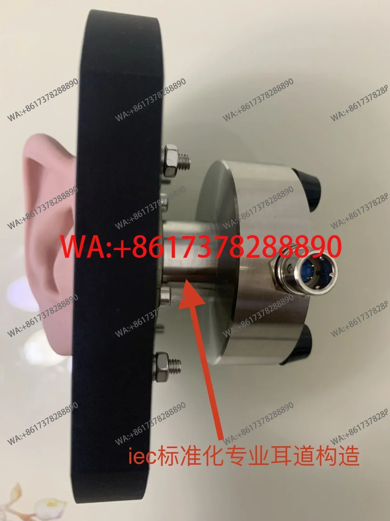 Head recording earphone test earphone R & D test IEC 711 318-4 frequency response curve simulation ear