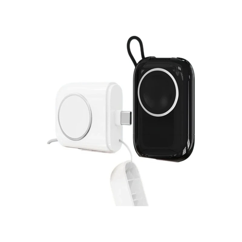 2580mAh Power Bank For Apple Watch 2-in-1 Wireless Power Bank & Magnetic Charger Compatible with iWatch 9/8/7 High Quality