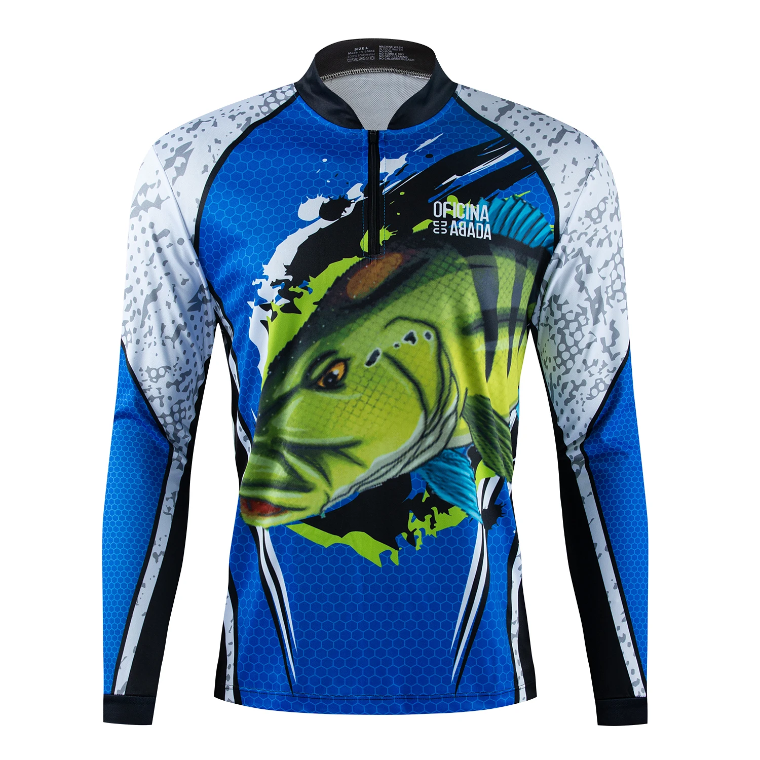 Running outdoor fishing clothing quick-drying mesh fabric sweat sports long-sleeved SUN protective clothing motorcycle T-shirt