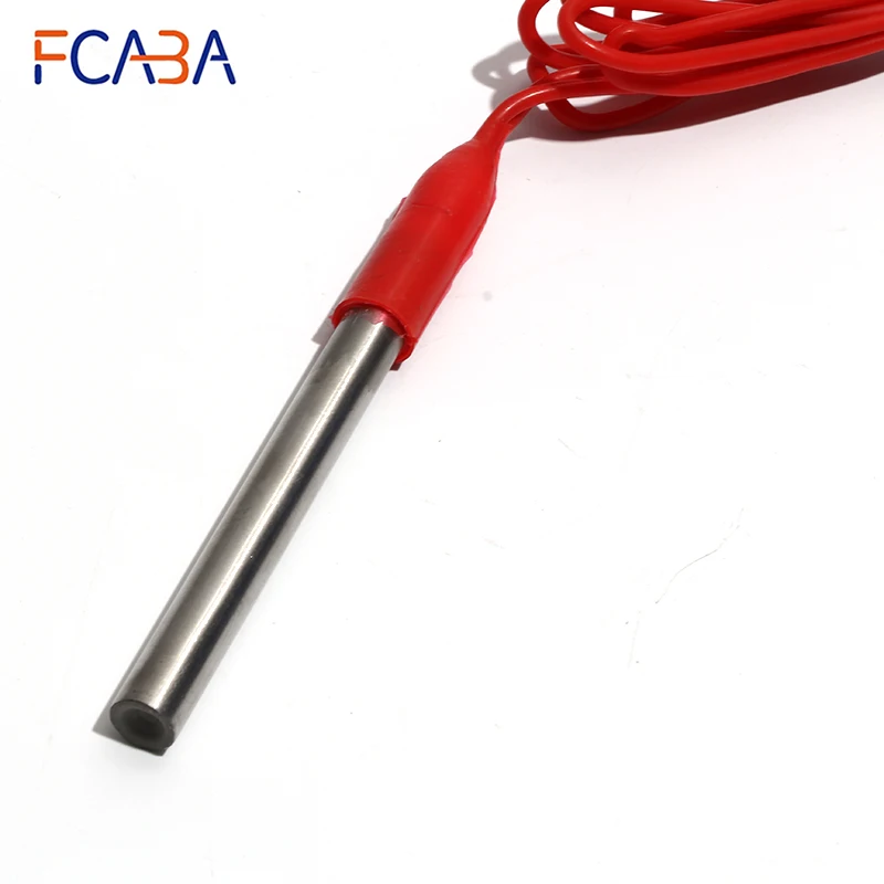 FCABA Straight Pipe Submersible Low Voltage DC Waterproof Heating Pipe 24V 50W/100W/200W/300W/400W