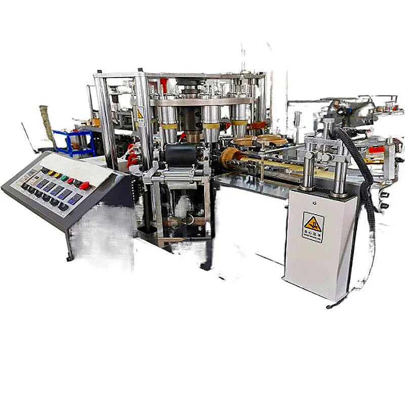New Top Paper Cup Making Machine Ultrasonic PLC Control System Paper Cup 3D Shaping Forming Paper Cup Production Line for Italy