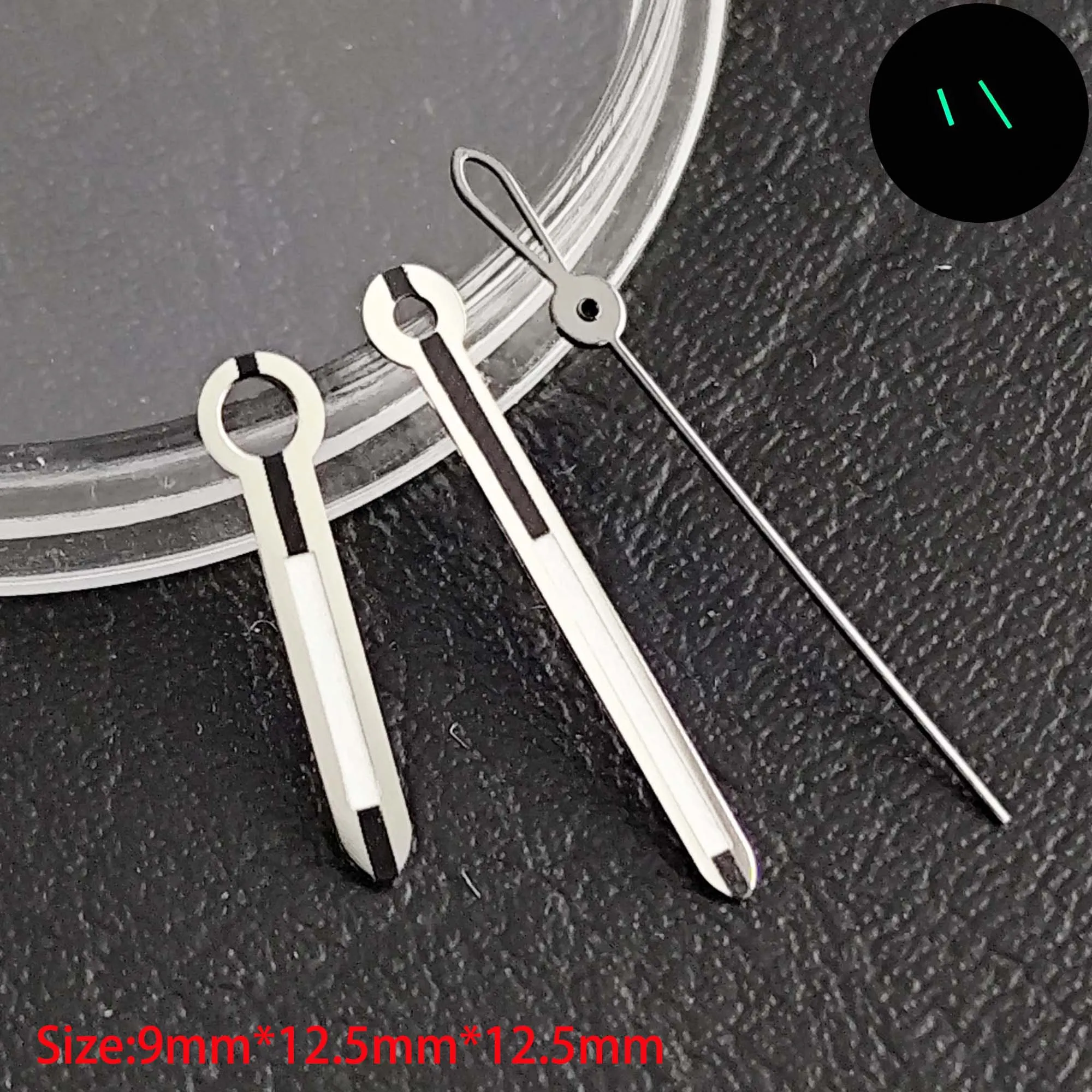 Watch Hands Suitable for ETA Watch Parts 2824/2834/2836/2892 Hands Green Super Luminous Watch Replacement Parts