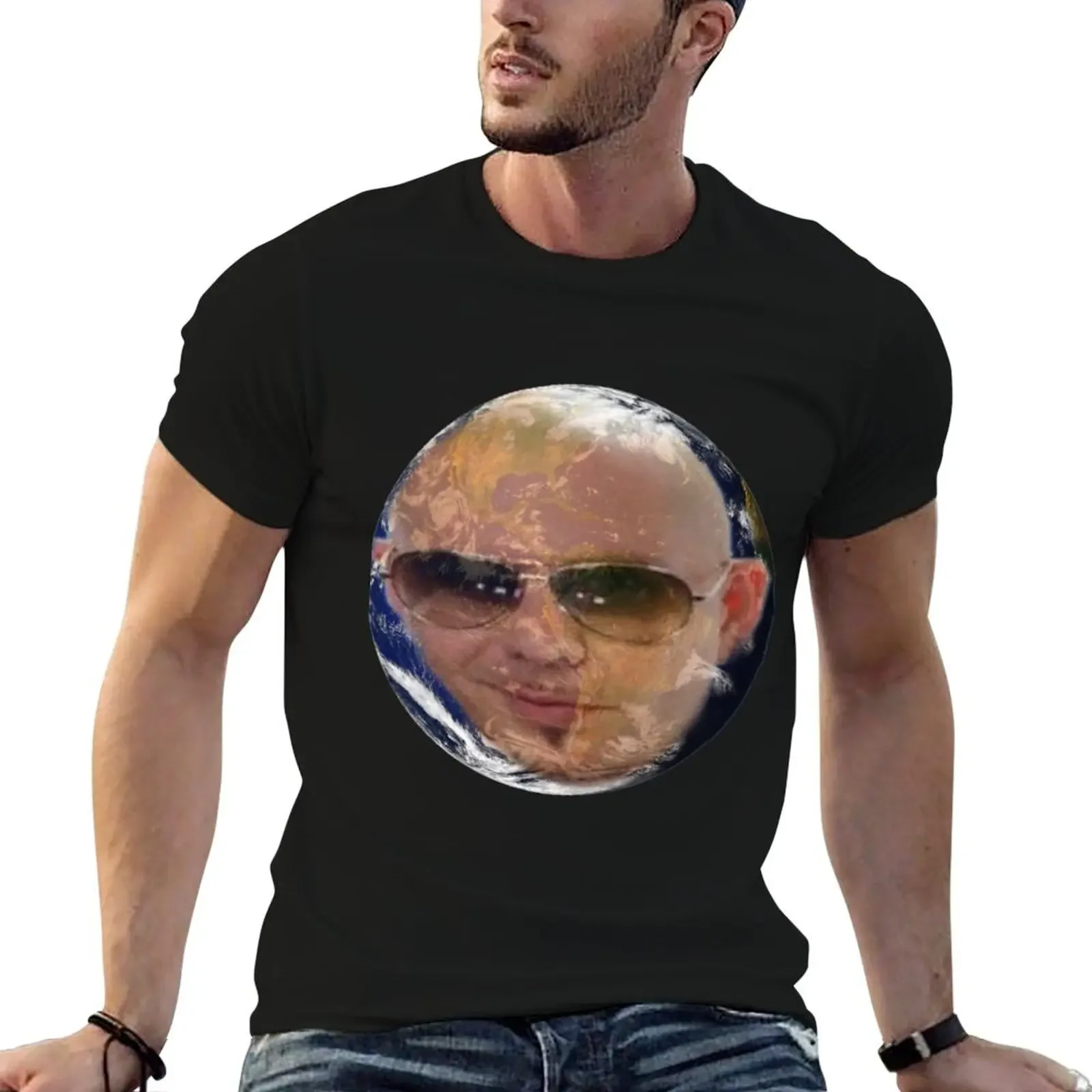 

Mr Worldwide Pitbull Singer T-Shirt vintage t shirts cotton graphic tees heavyweights heavy weight t shirts for men