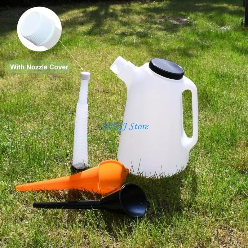 37JE Engine Oil Filling Vessel with Flexible Nozzle Oil Dispenser for Car Owners