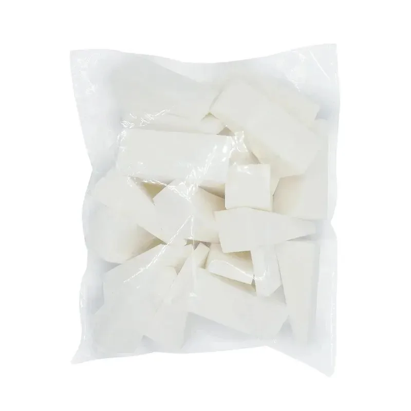 1/12/24/48/96 piezas Esponja de maquillaje suave triangular para base, corrector, crema y polvo, herramienta cosmética para difuminar