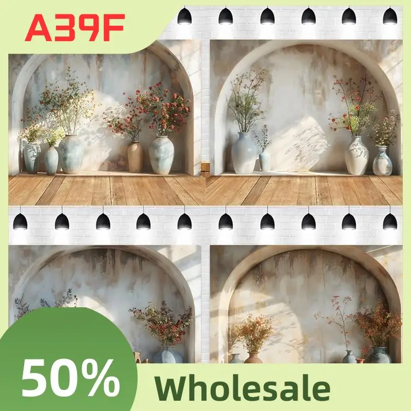 

T86C NEW 210X150cm Photography Background Fabric Simple Plant Arch Studio Indoor Atmosphere Photography Background Fabric