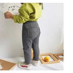 Newborn Baby Leggings Cotton Spring Autumn Candy Color Soft Girls Pants Casual Kids Leggings Infant Toddler Trousers