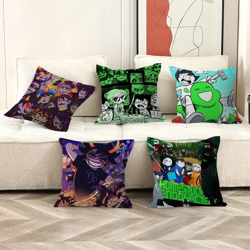 Popular Internet Anime H-Homestuck Pillow Gift Home Office Decoration Pillow Bedroom Sofa Car Cushion CoverPillow Case