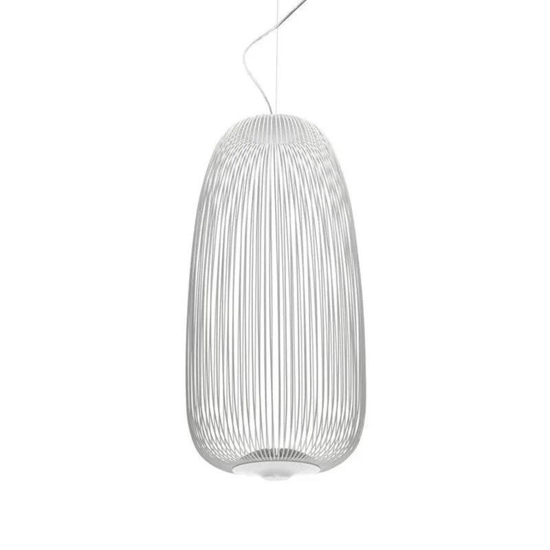 Italiaanse Hanglamp Minimalistische Vogelkooi Hanglamp Designer Foscarini Spaken 1/2 Licht Indoor Home Decor Trapverlichting - afbeelding 2