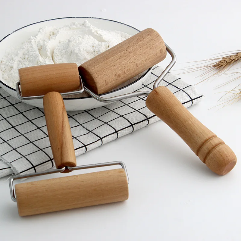 Roller rolling pin wooden manual mini roller roller household sugar rolling stick dumpling skin flour stick