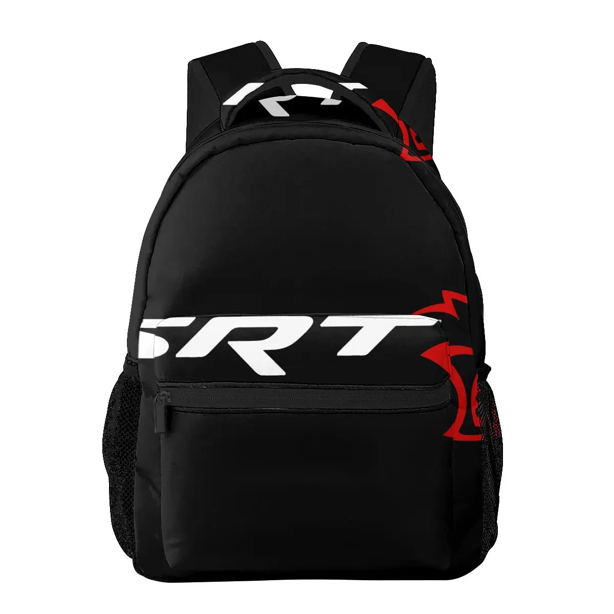 SRT Logo Casual Backpack Unisex Students Leisure Travel Computer Backpack