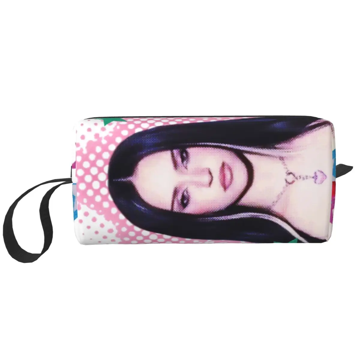 Daniela Katseyes Kpop Girl Group Cosmetic Bag Women Makeup Bags Travel Water Resistant Toiletry Bag Organizer Storage Bag