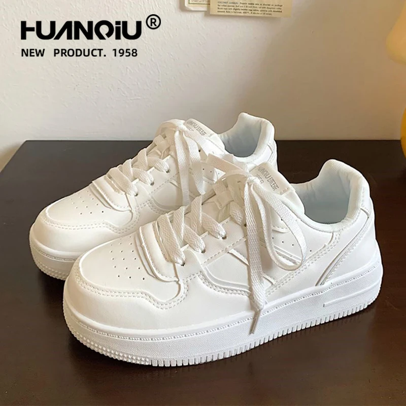 

HuanQiu Women's sneakers Shoe Anti-slip Breathable Running Shoes for Women 2026 New Spring and Autumn Casual Girl Shoes Flats
