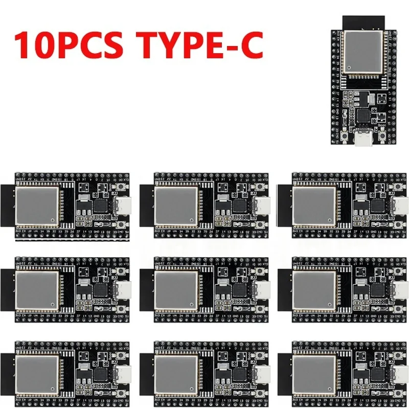 ESP32-DevKitC core board TYPE-C/MICRO ESP32 Development Board ESP32-WROOM-32D/U WIFI+Bluetooth-compatible IoT NodeMCU-32 1-10PCS
