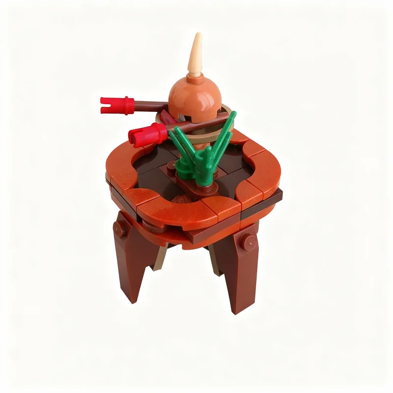 391 Pezzi MOC Creator 3 in 1 Modello Guru Meditante Blocchi da Costruzione Giocattolo Fai-da-Te Regalo di Natale Educativo Idea Creativa