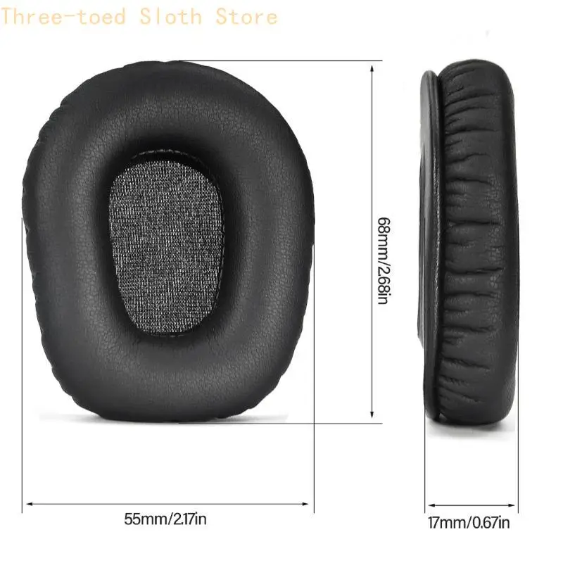 1pair Soft и Elastics War Cushions для Wxi B350xt Warhphone Warhmuff Warcufps Идеально подходит для Office On Travel E74A