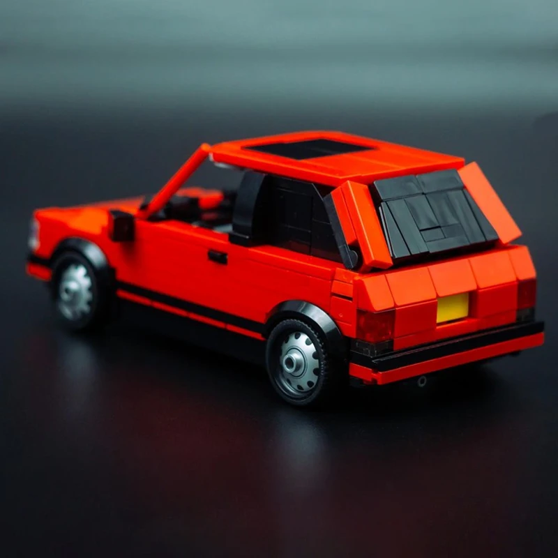 Speed Hypercar Model MOC Building Bricks Top Tier Sports Car 4WD Modular Technology Gifts Holiday Assemble  Toys Suit Display