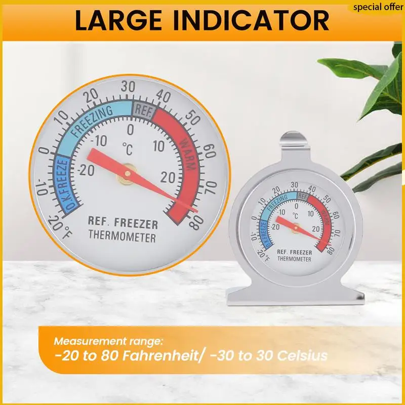 A50I الثلاجة الفريزر ميزان الحرارة سلسلة الطلب الكبير ميزان الحرارة درجة الحرارة لثلاجة الفريزر