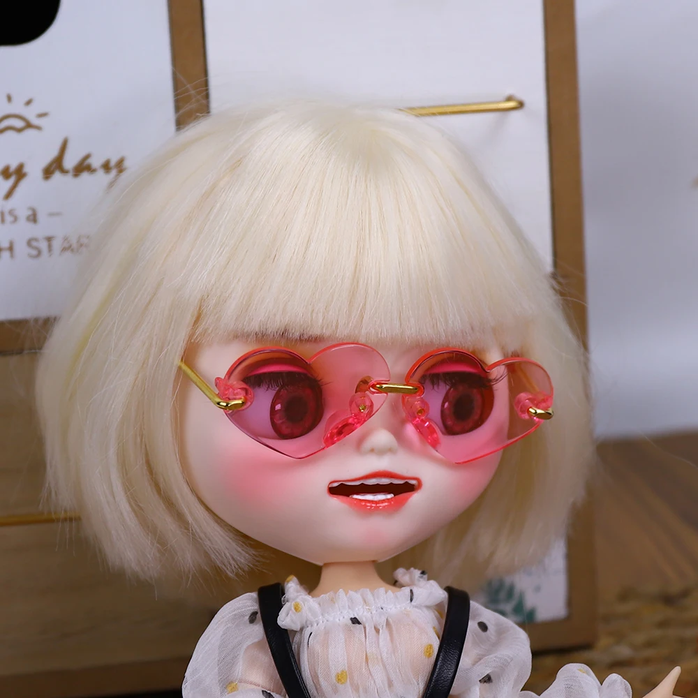 Apropriado para 1/6 blythe óculos boneca bonito e legal ICY BJD moda acessórios dom brinquedos SD