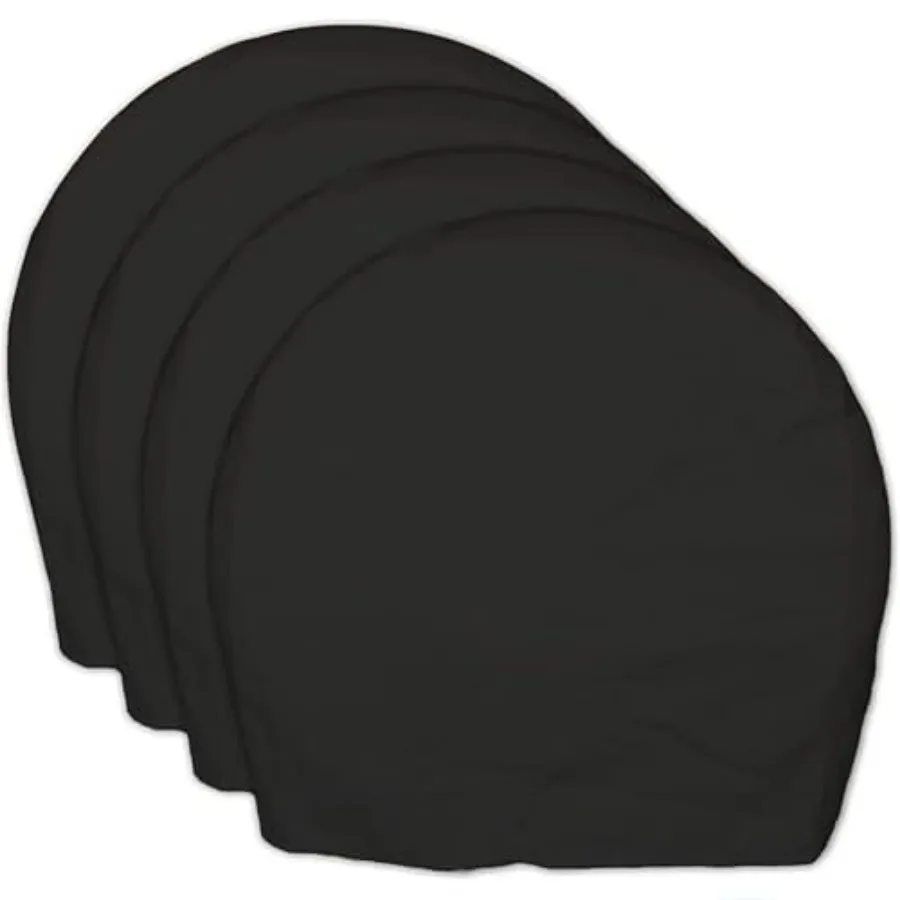 

Rv Trailer Wheel Tire Covers Set of 4 Truck, SUV, Motorhome, Car, Camper Fits 40-42 in Water Resistant Dustproof Sun Snow Spare