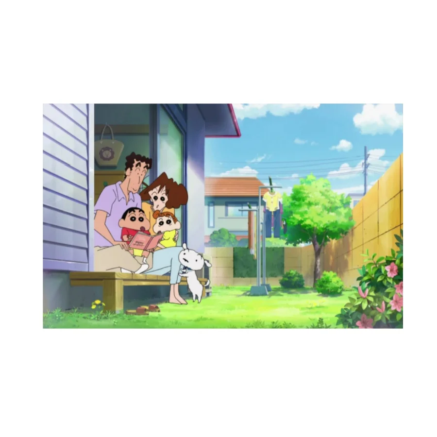 퍼즐 크레용 신찬 가족 초상화 어린이를위한 Tangram 게임 크기 108/200/300/500/1000 조각 나무 퍼즐