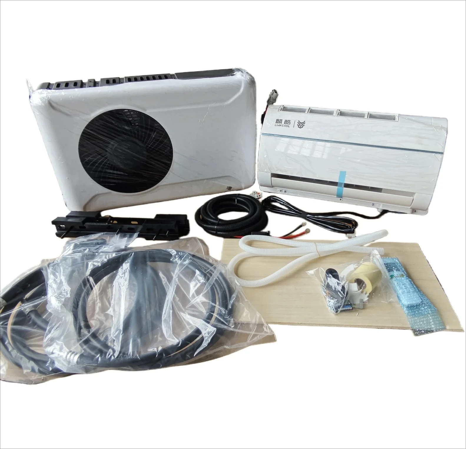 12V 24V Electric Parking Cooler Truck Split Air Conditioner System For Air Conditioning