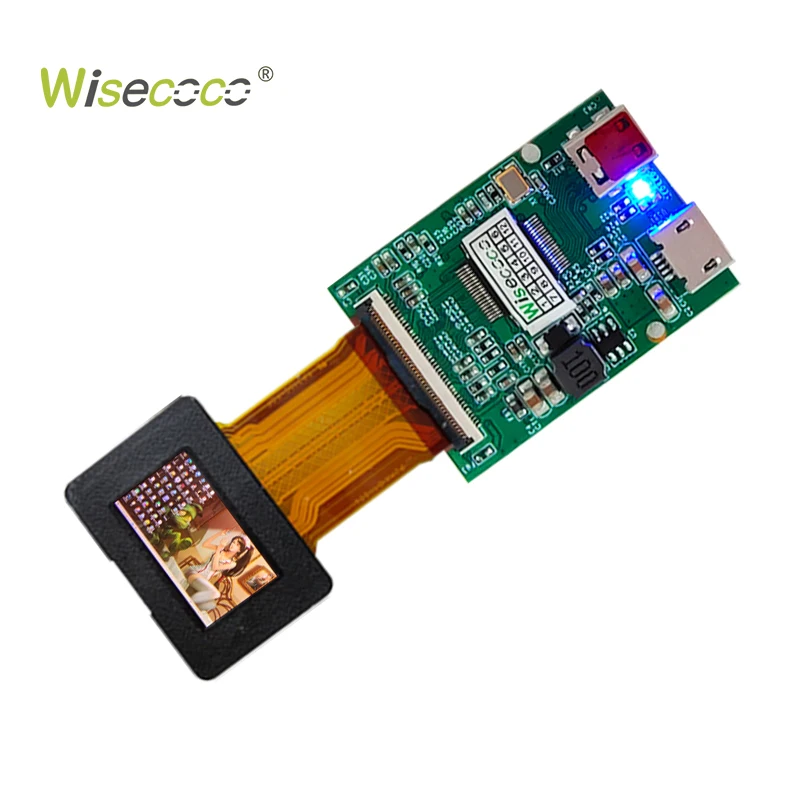 0.71 Inch 1920x1080 OLED 3000 Luminance AMOLED Screen ECX335B ECX335SN LVDS Controller Board for AR/VR Headset Display 0.7''