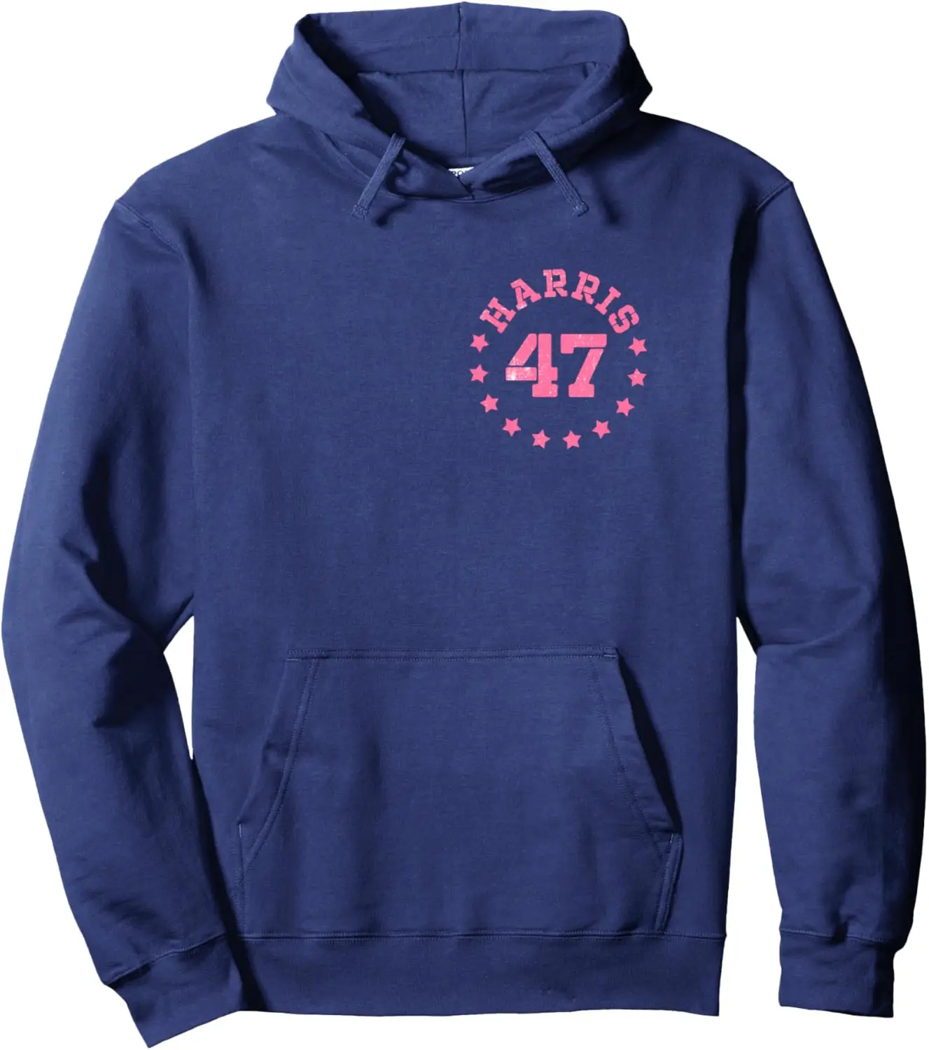 Harris 47 (On Back) Kamala Harris for President Kids Women Pullover Hoodie Customizable Sweatshirt Print on Demand Hoodies