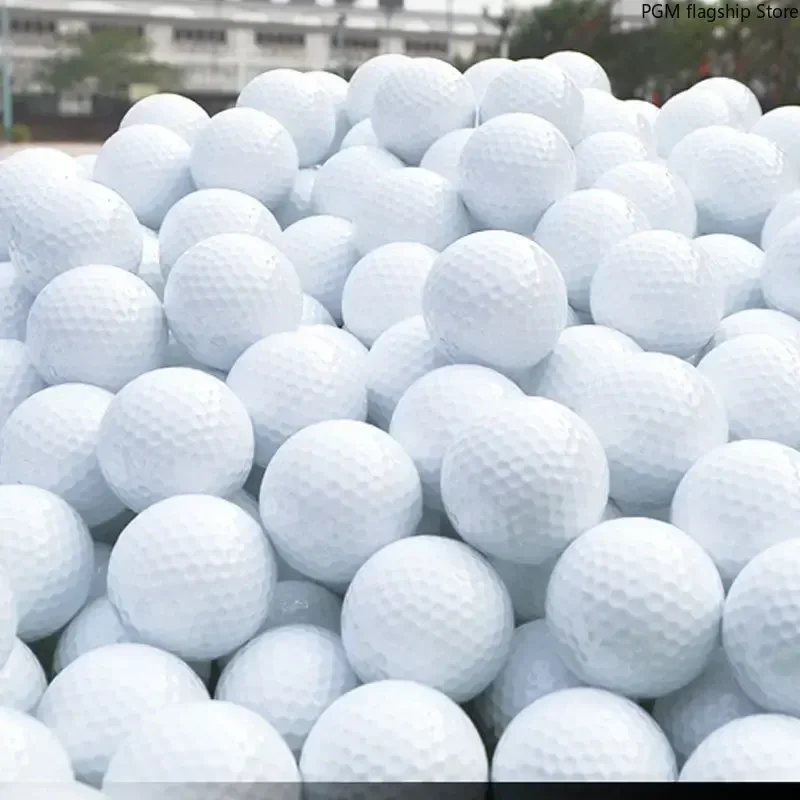 PGM-pelota de agua flotante de Golf, 10 piezas, no se hunde en el agua, pelota de práctica, elasticidad superior al 85%, dureza 90 Q004