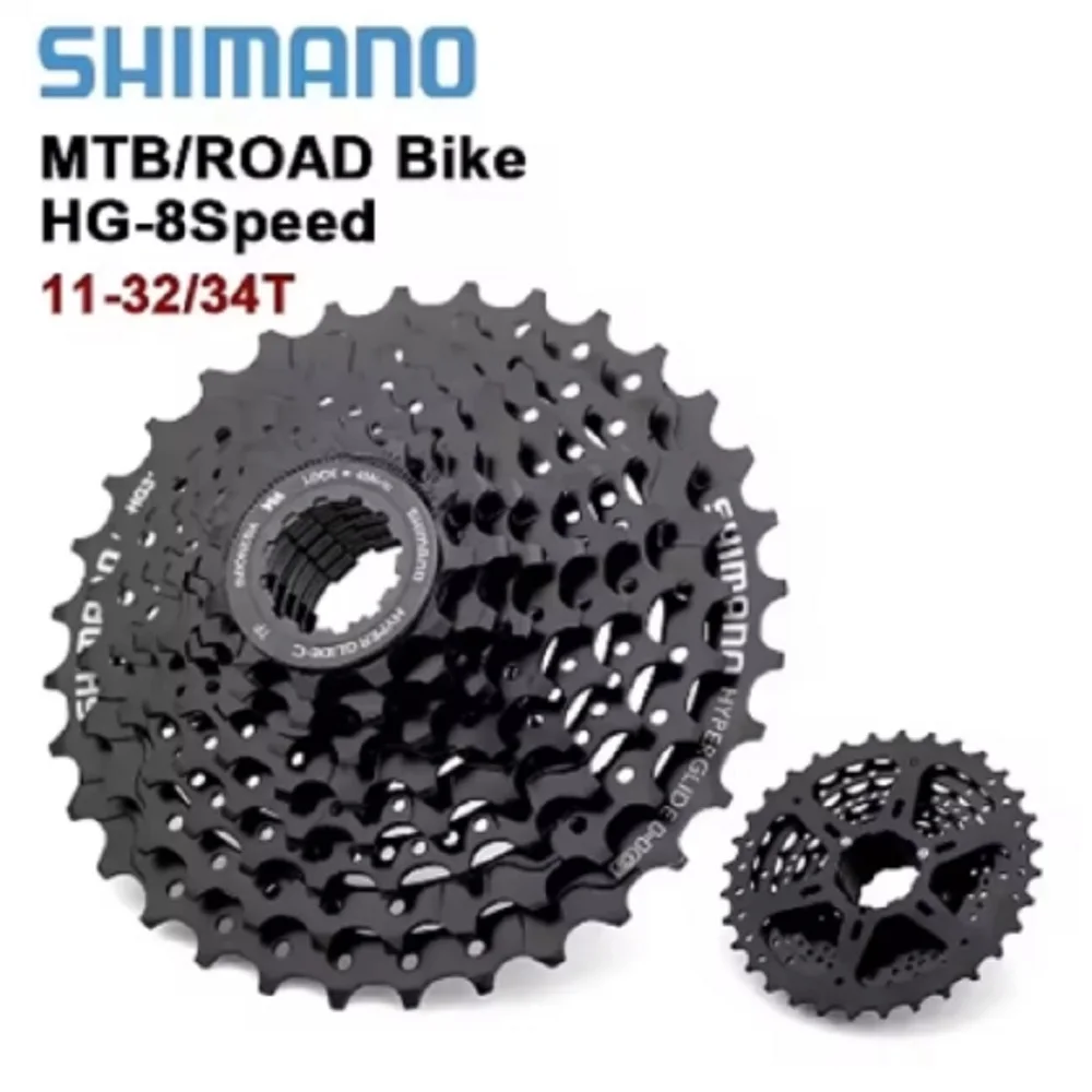 Shimano 8-скоростной маховик HG31 для горного велосипеда, кассета MTB CS-HG31-8 11-32/34T, велосипедный маховик, складные детали для горного велосипеда HG31-8 ﻿