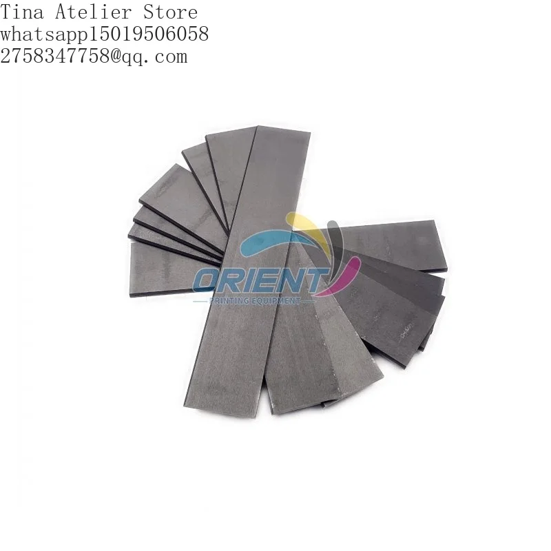 Best Quality 1 Set=7 Pcs Carbon Vane 250x48x4mm 250*48*4mm Carbon Blade for Heidelberg Compressor Printing Machine Parts
