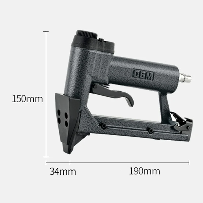 Imagem -02 - Silent Remendo Nailer ar Foto Quadro Placa Traseira Fixo Pneumático Nailer Semente de Girassol Prego Gun 0.40.7mpa P5151