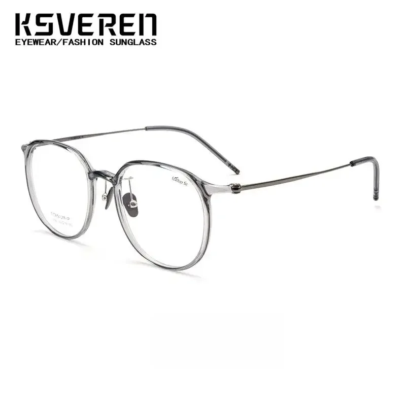Модные ультралегкие очки в стиле ретро, овальные титановые очки для чтения, оправа для очков по рецепту для мужчин и женщин от 0 +0,5 до +6,0