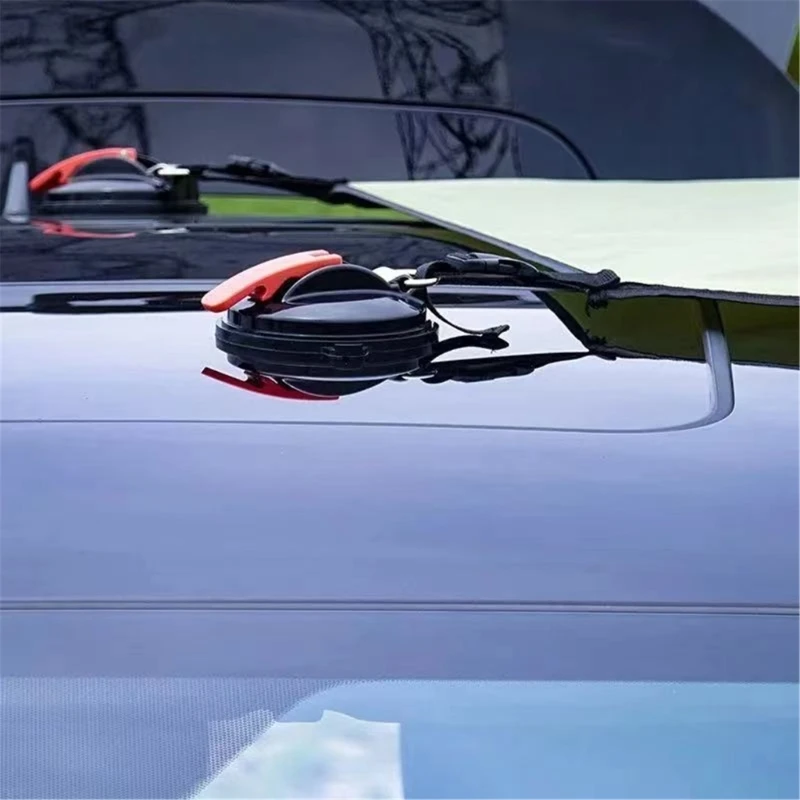 Small Foldable Car Sunshades Shelter with Aluminum Frame for Travel Defense
