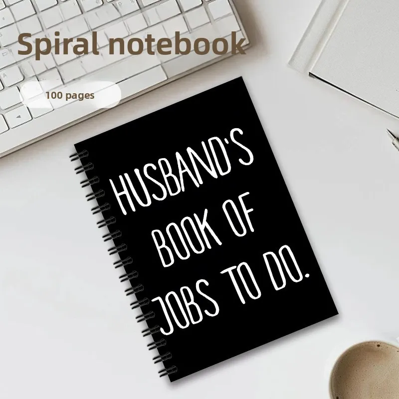 New Popular Cross-border Task List Spiral Notebook & Coloring Book