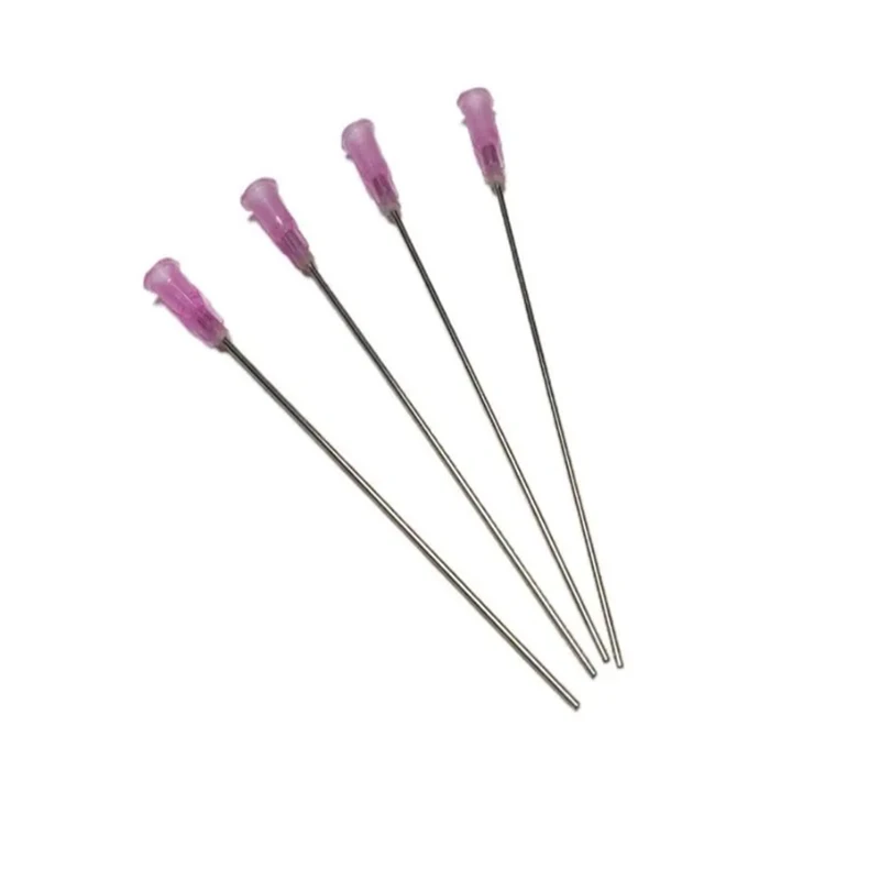 15pcs Extra Long Blunt Tip Flat Head Paste Adhesive Glue Liquid Dispensing Needle Syringe Tip+1 pcs hand drill