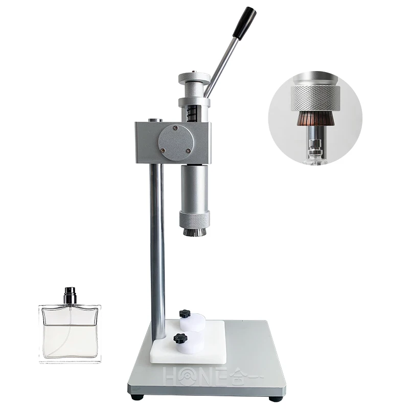 Hone Perfume Bottle Spray Crimping Machine Manual Capper  Machine Handheld Perfume Bottle Press Capping Machine