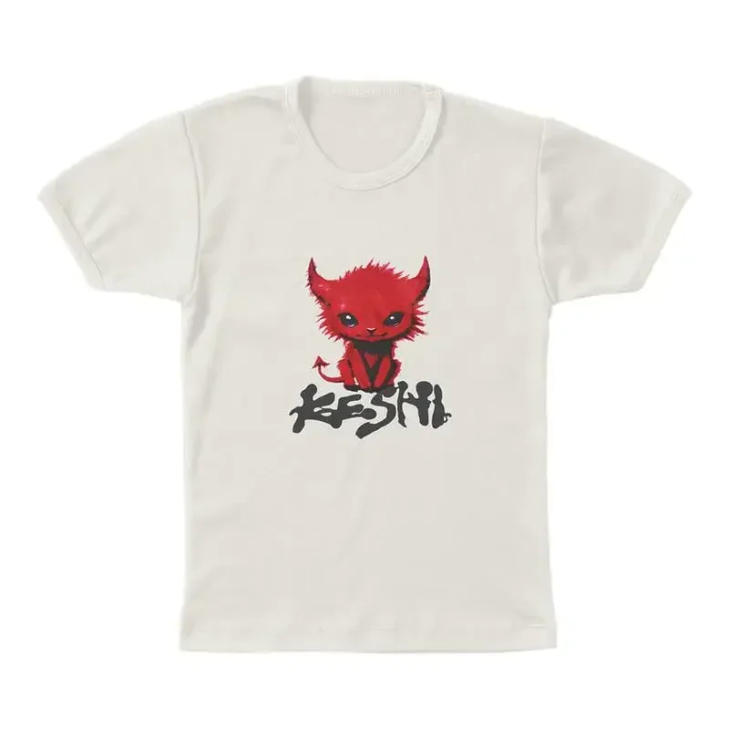 Keshi Monster T shirt White Allsize