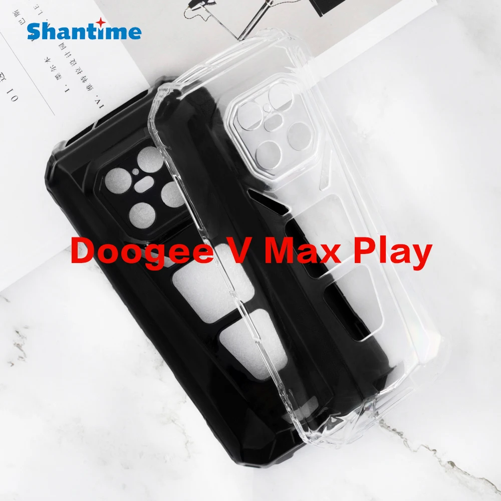 Case for Doogee V Max Play TPU Shockproof Rubber Cover Protective Flexible Shell