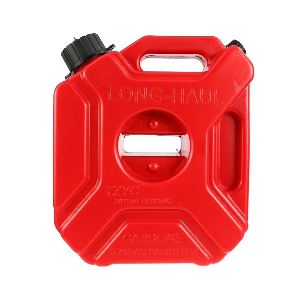 3L/5L Fuel Tank Gas Cans Spare Petrol Tanks Mount Plastic Motorcycle Cars Jerry Can Gasoline Oil Container with Fuel-jugs Lock