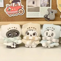 Kitten Cloak 10cm Cotton Doll Clothes Scarf Cartoon Doll Clothes Outfit Cute Suit Doll Dress Up Set 10cm Cotton Doll