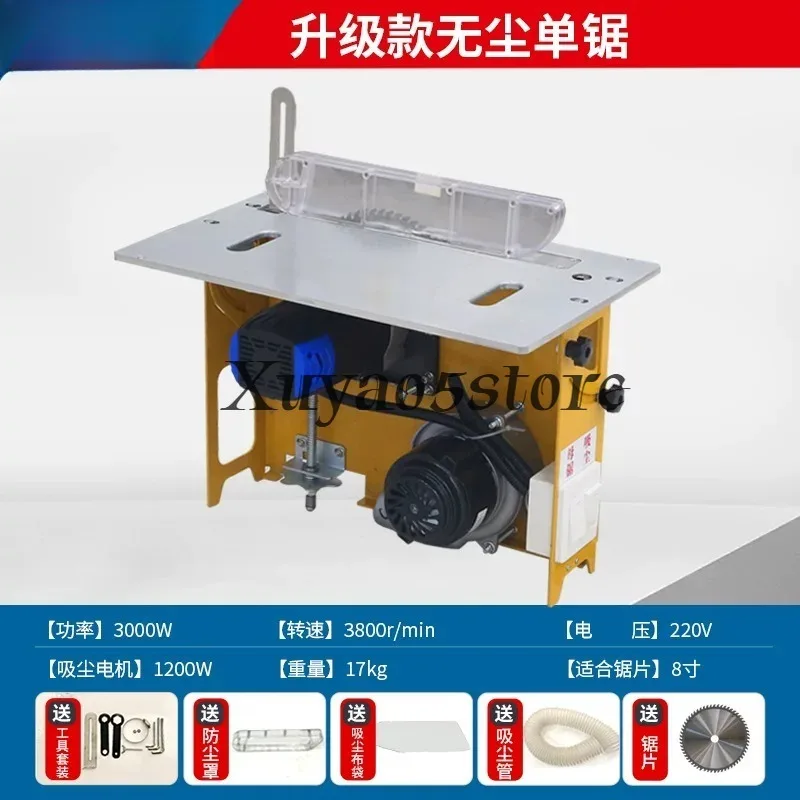 Precision Cutting Woodworking Push Table Saw Multi-angle Adjustable Multifunctional Cutting Tool